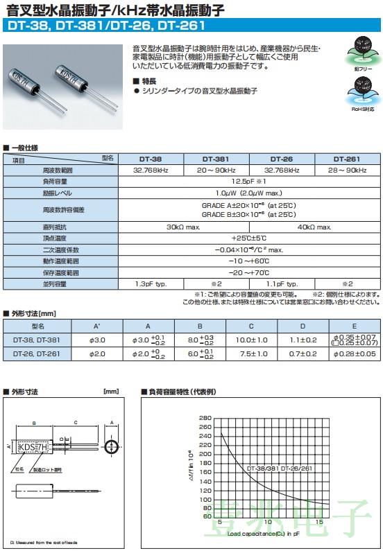 DT-38，DT-381,DT-26,DT-261