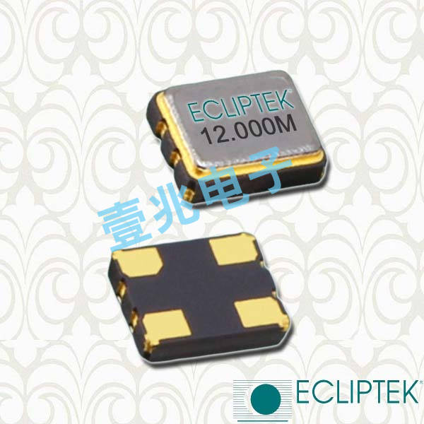 貼片ECLIPTEK晶振,EB1620JA10-27.120M TR,2016石英晶振